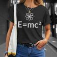 Fun EMc^2方程式 物理学 相対性 アトムロゴ EMc2 Tシャツ 彼女への贈り物